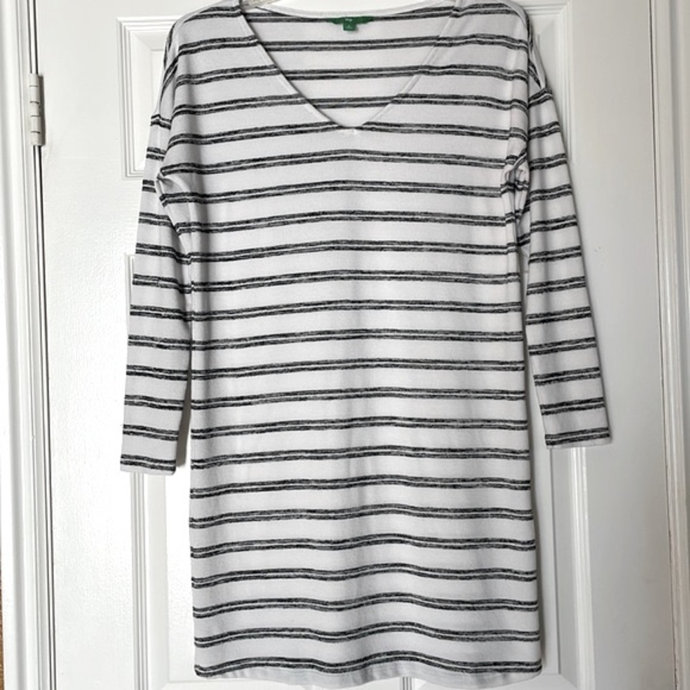 Striped Shirt Dress
